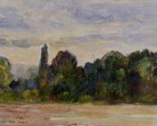 卡米耶 毕沙罗 : Trees, Eragny